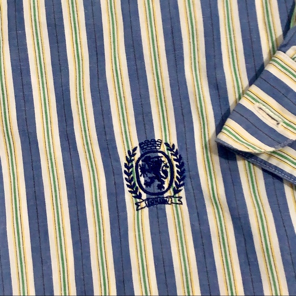 Vintage Tommy Hilfiger striped button down shirt - Picture 2 of 4